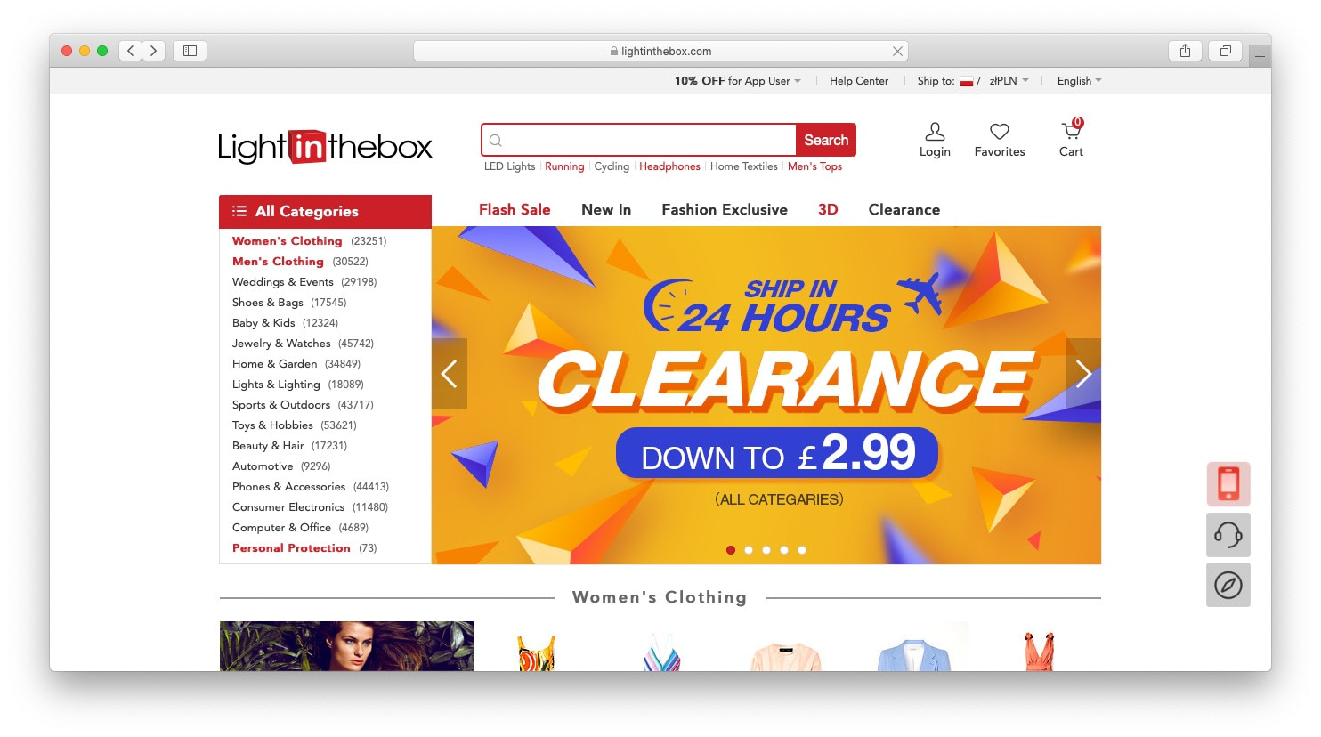 Best AliExpress alternatives: lightinthebox