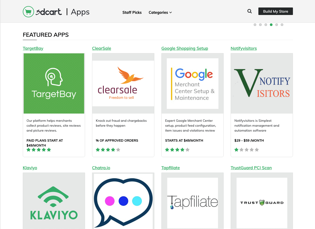 The 3dcart app store