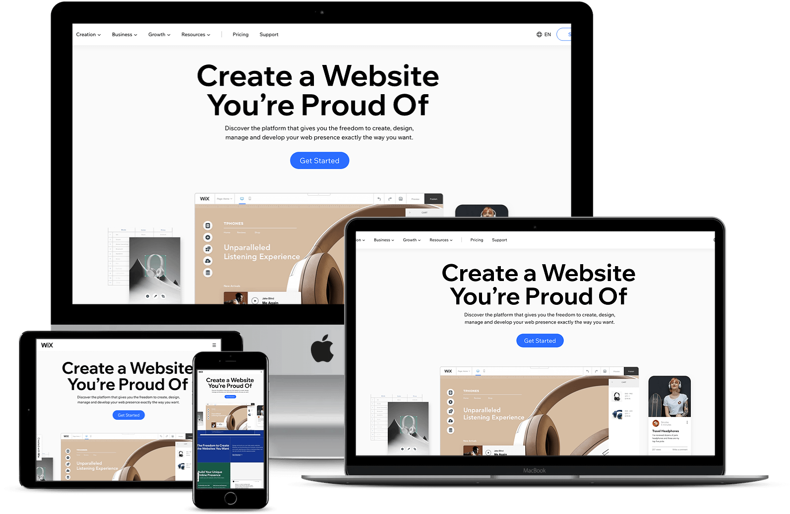Best CMS: Wix