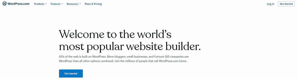 WordPress.com is one of the best free blogging sites to make money from.