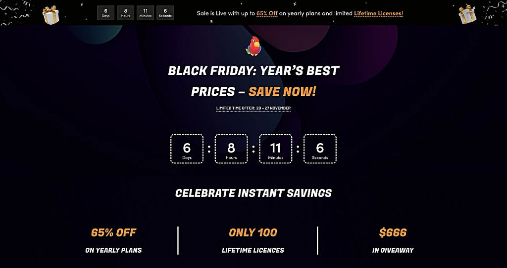 Black Friday / Cyber Monday 2023 deals for bloggers: Themeisle.com
