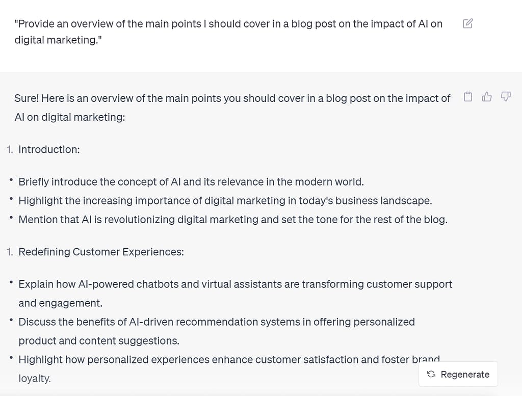 best chatGPT prompts for writers.