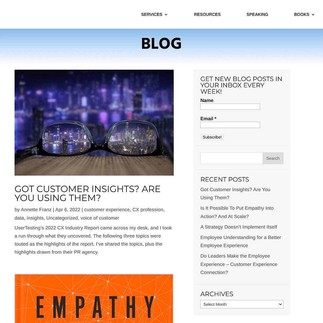 CX Journey customer experience blog.