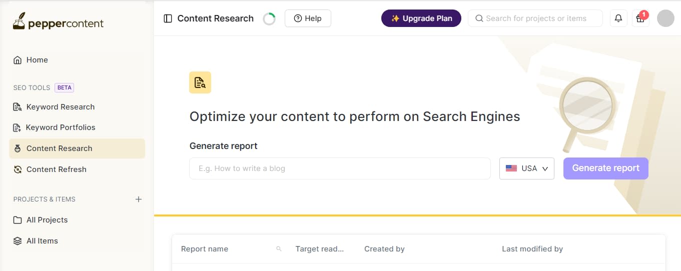 Peppercontent Content Research area.