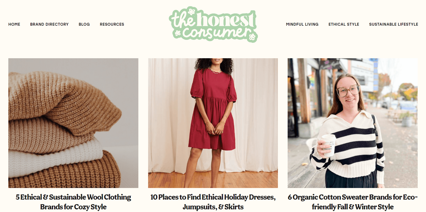 The Honest Consumer has a world-class sustainability blog.