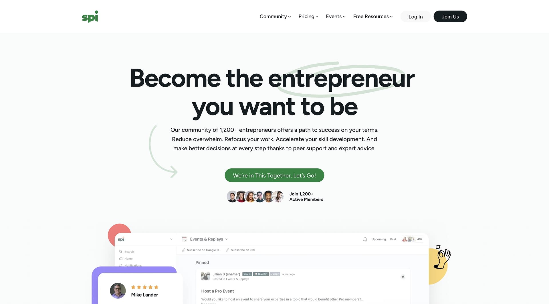 Smart Passive Income homepage.