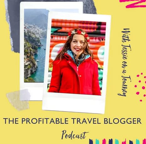 The Profitable Travel Blogger Podcast logo