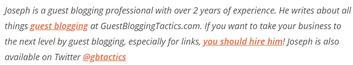 guest blogging services bio