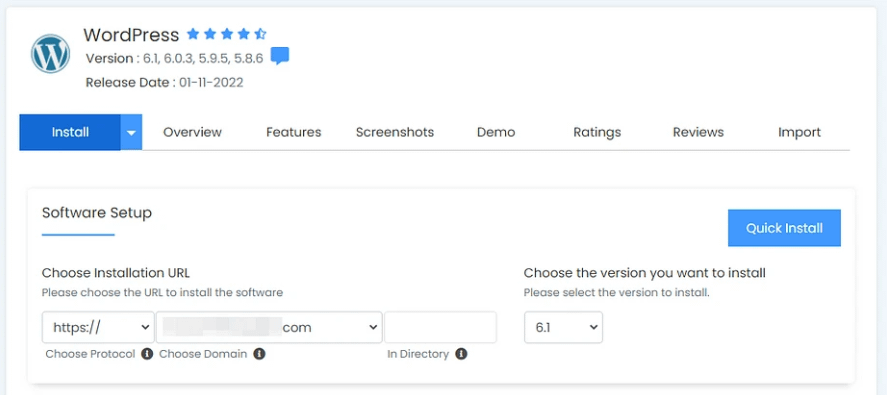 WordPress - create username and password
