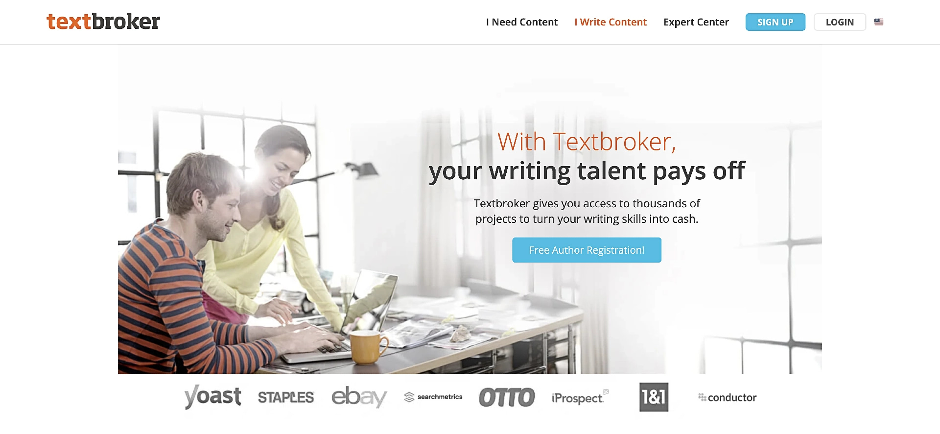 Write for textbroker and get paid.