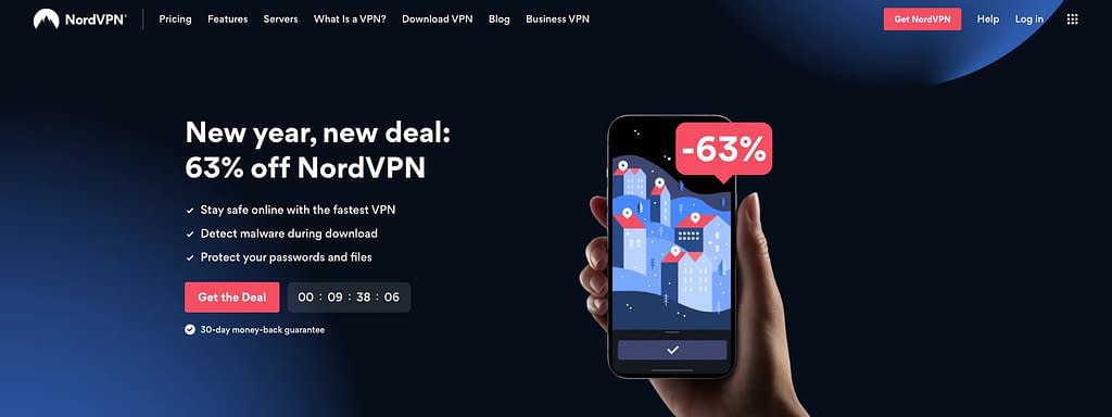 NordVPN is a great solution for blogging anonymously