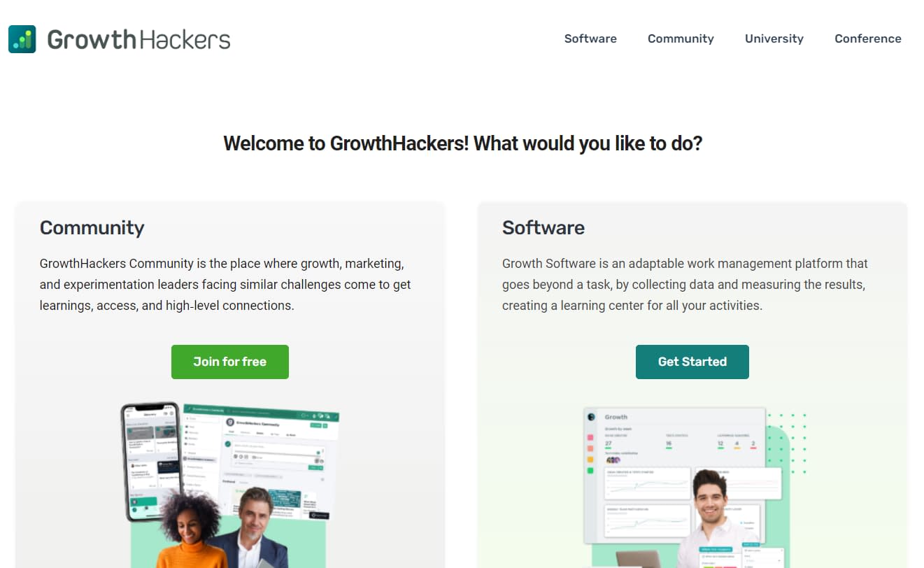 blogging communities: GrowthHackers.