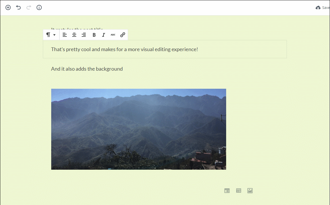 gutenberg wide layout