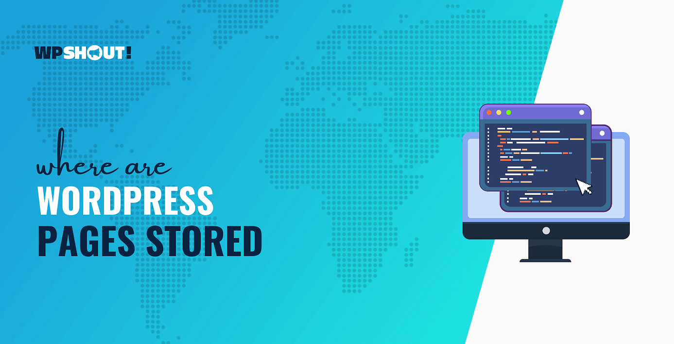 Where are WordPress Pages Stored