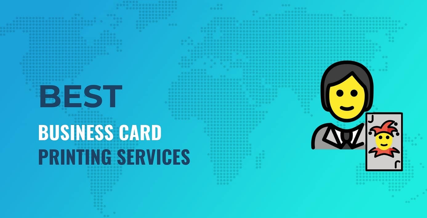 Business card printing services