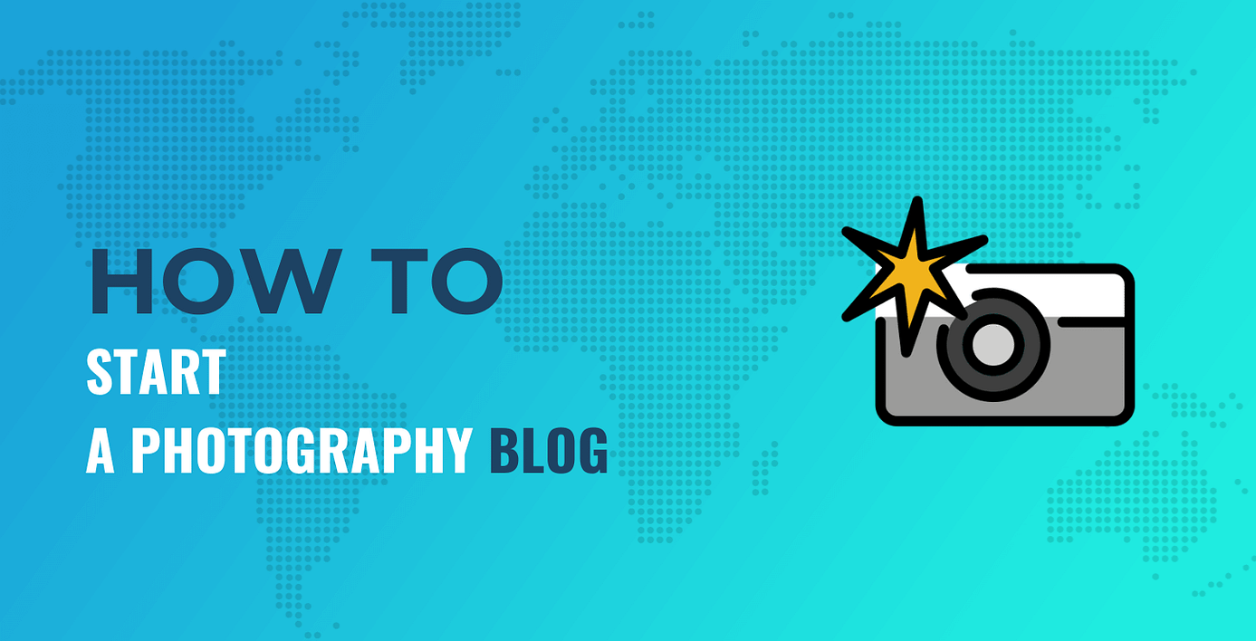 how to start a photography blog