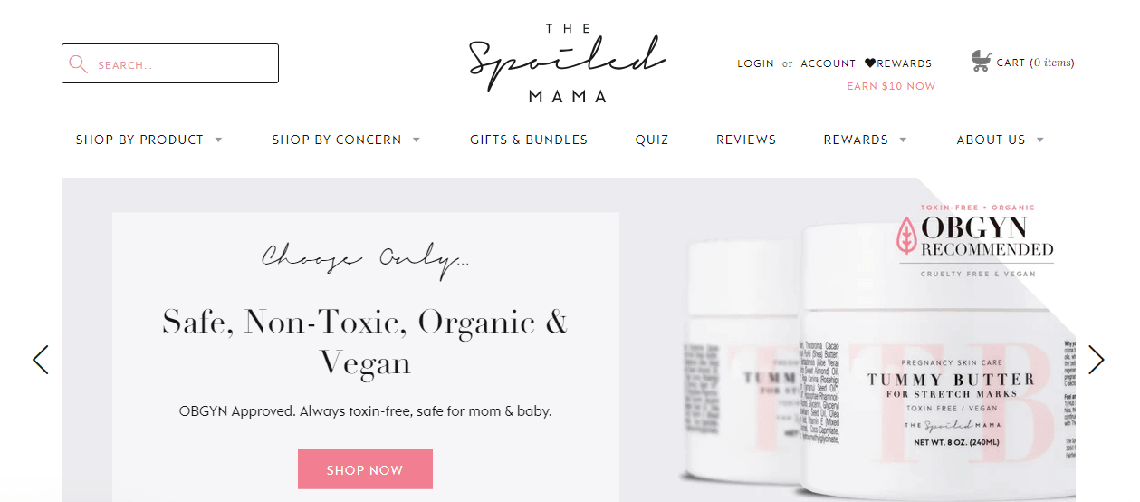The Spoiled Mama affiliate program for bloggers