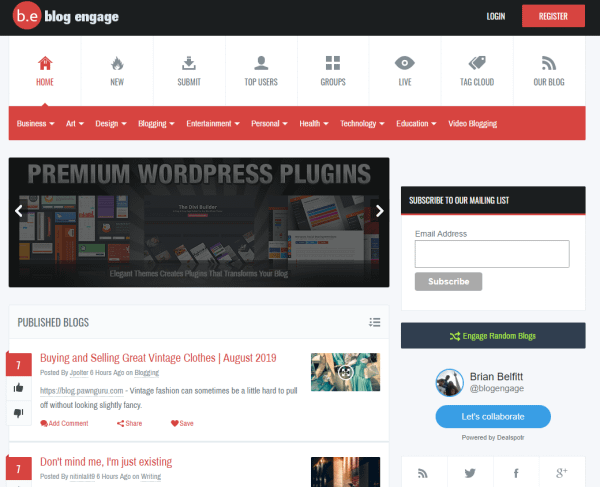 blogging communities