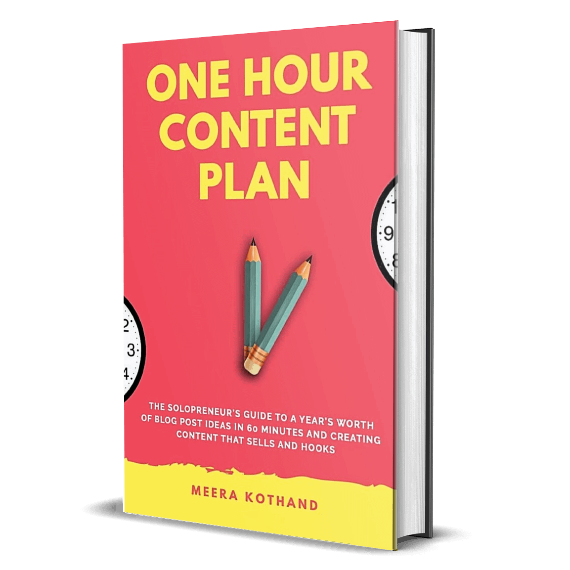 One Hour Content Plan by Meera Kothand is consistently cited as one of the best blogging books to improve your content creation.