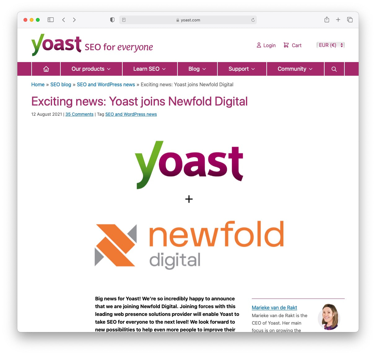 Yoast Joins Newfold Digital, Classic Editor Extended, Thrive Automator