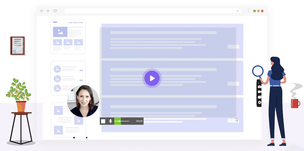 how to record screen on windows: ScreenRec