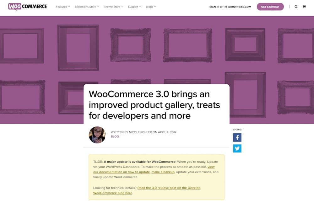 WooCommerce 3.0