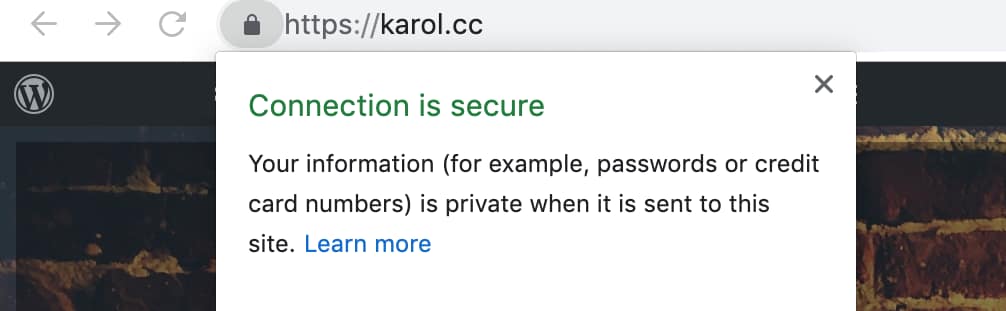 What is SSL and what it looks like when it's enabled