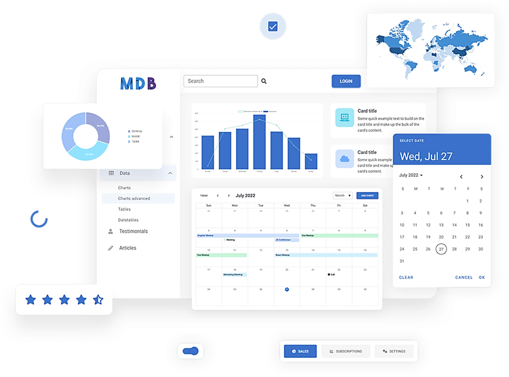 20+ Top Free UI Kits (Bootstrap and WordPress-Friendly)