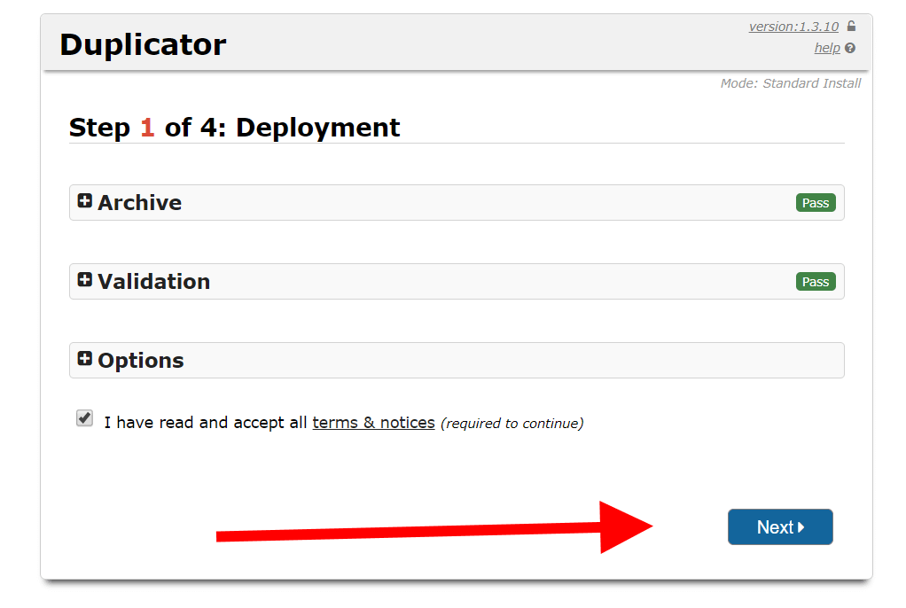 duplicator installer