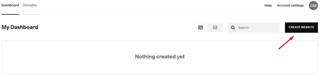 Squarespace - creating website