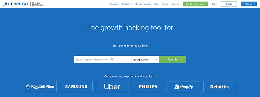 How to Measure Traffic to a Website Using SERPSTAT Website Traffic Checker