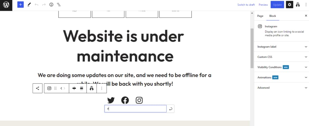 How to enable WordPress maintenance mode