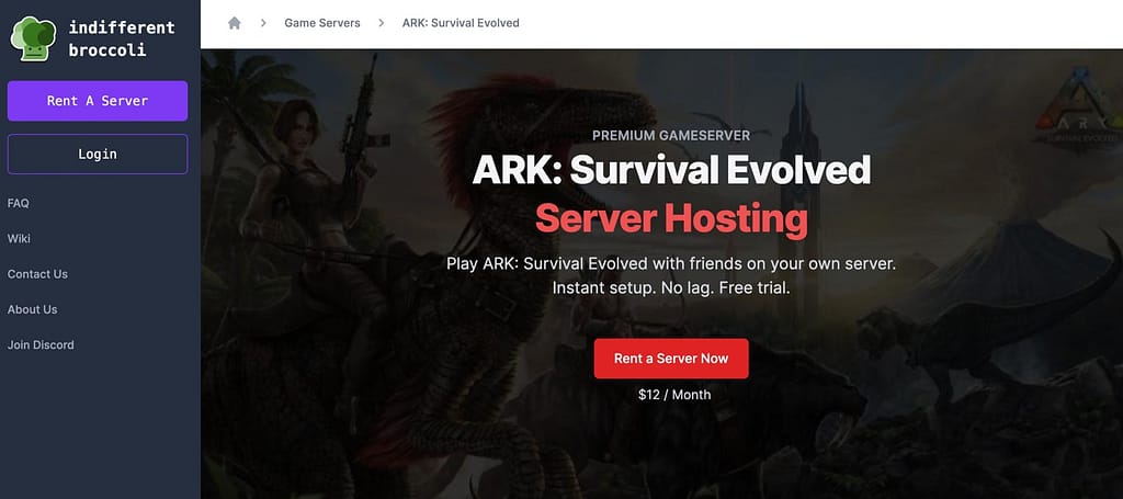 Indifferent Broccoli ARK servers