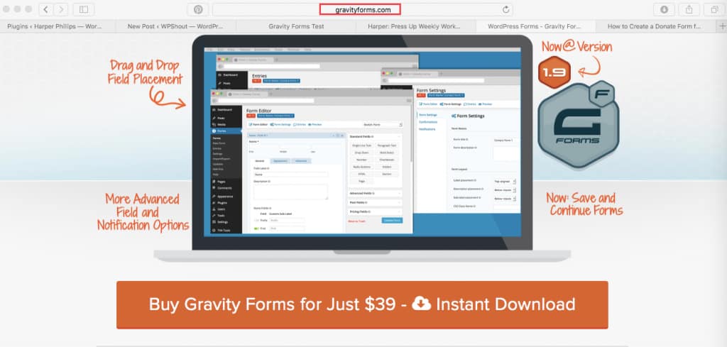 how to create a contact form with gravity forms