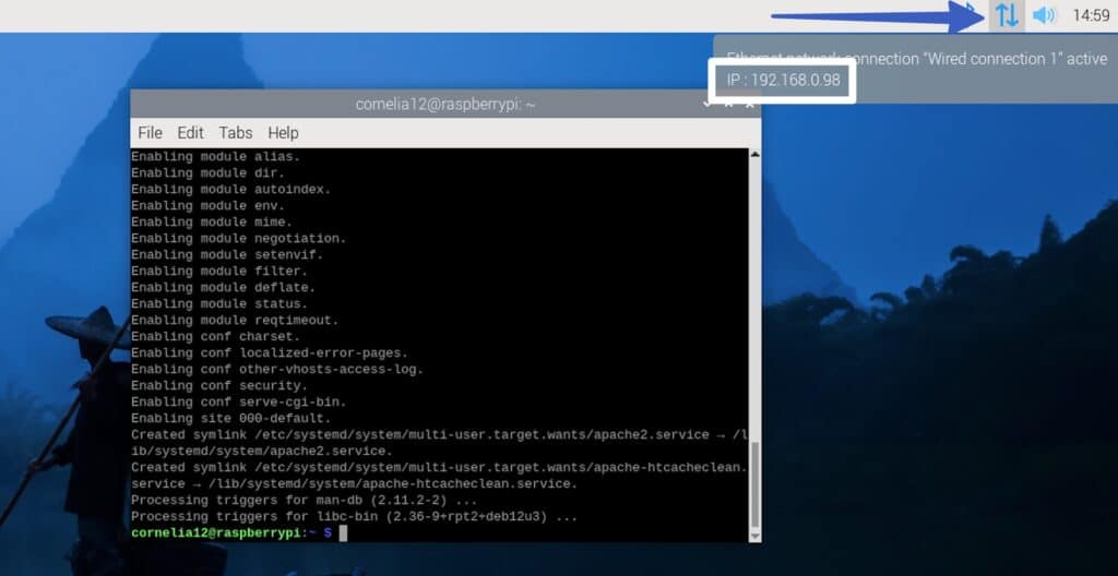 Find Raspberry Pi IP.