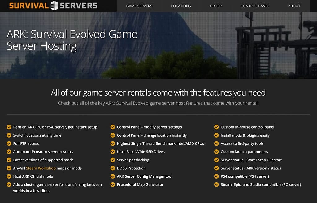 Survival servers