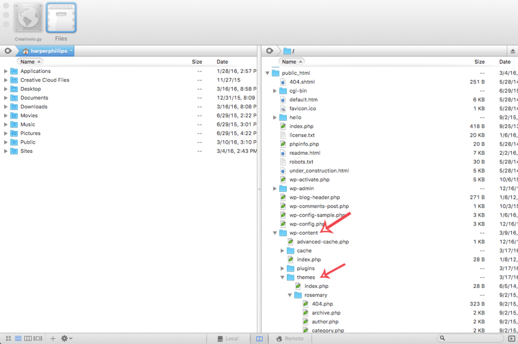 how to change footer date wordpress