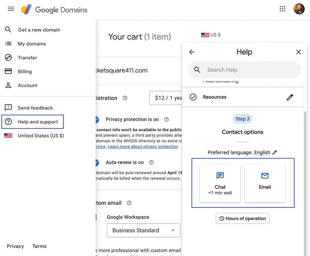 Google Domains vs GoDaddy customer support