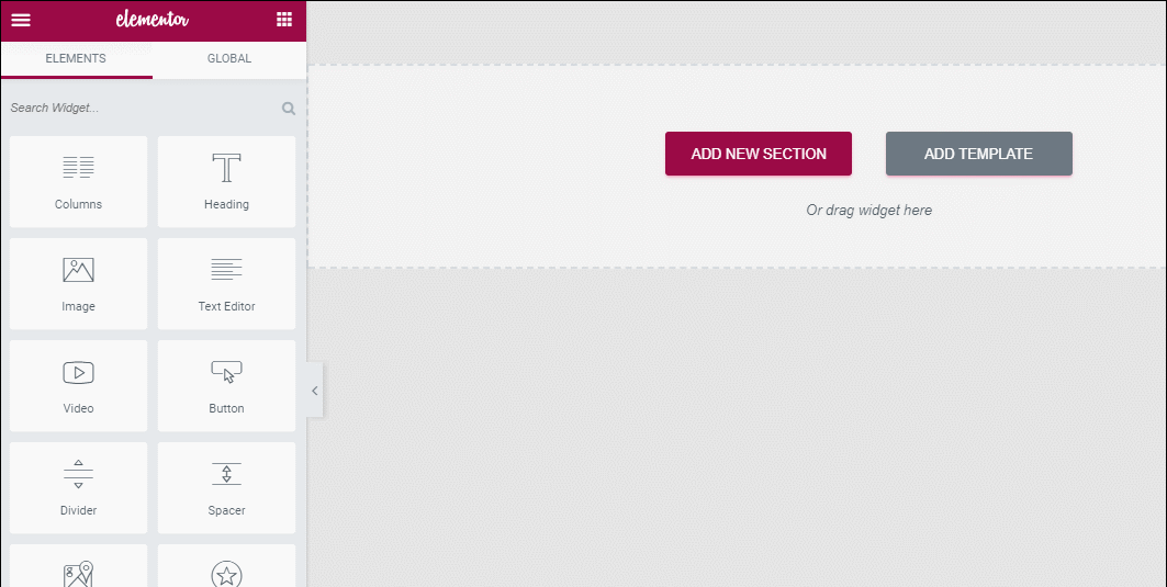 elementor inline editing