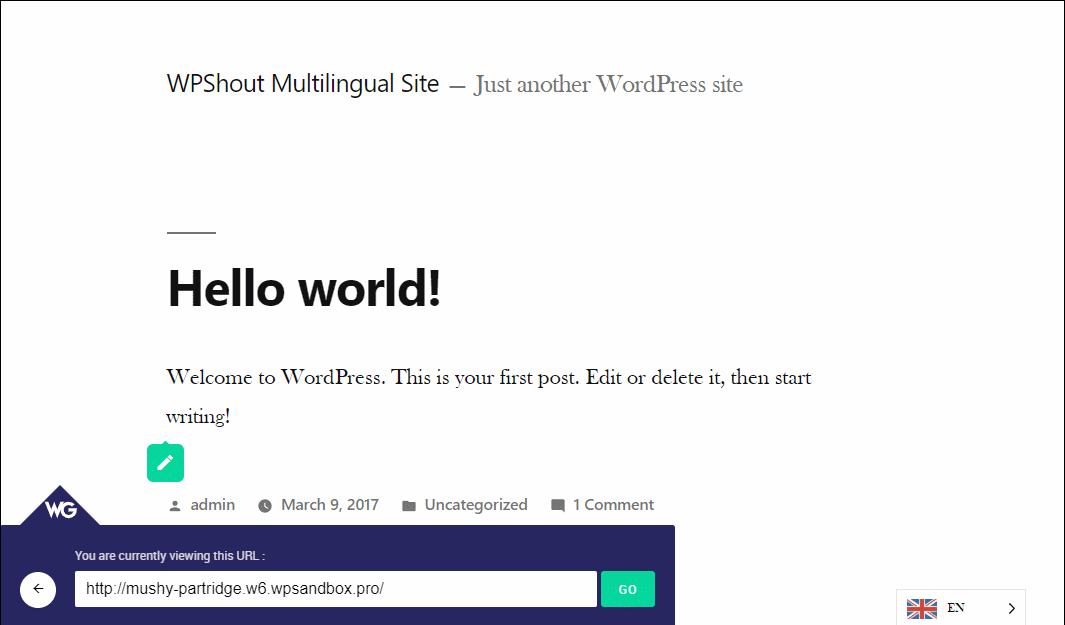 Visual translations editor