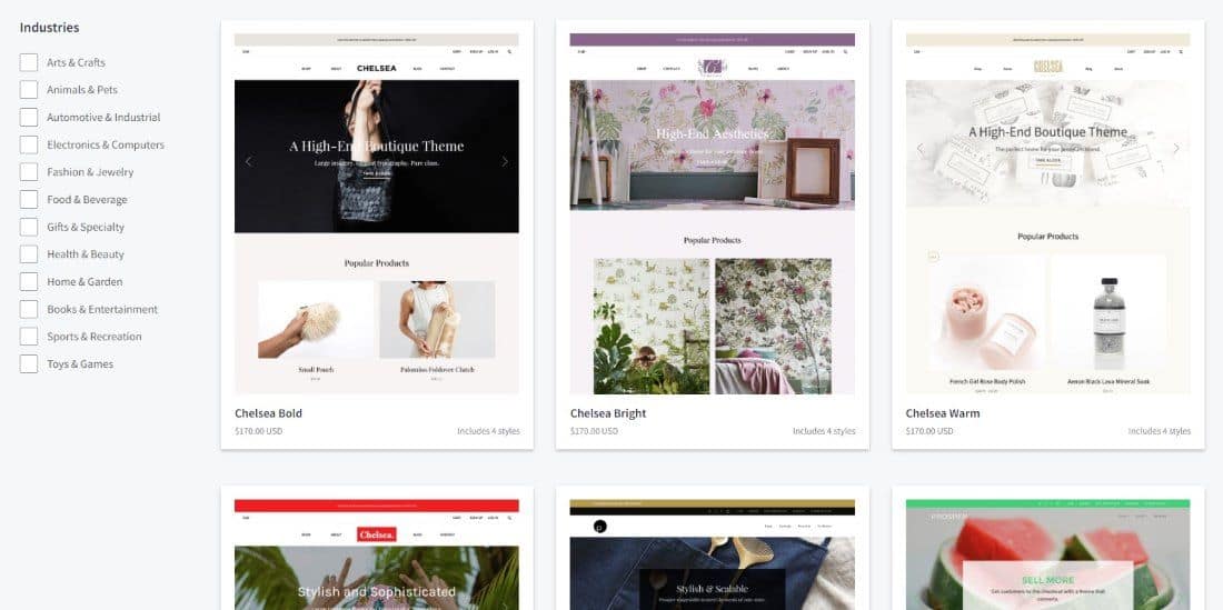 BigCommerce themes