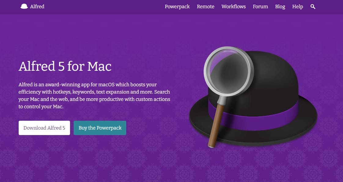 Best productivity apps for Mac: Alfred
