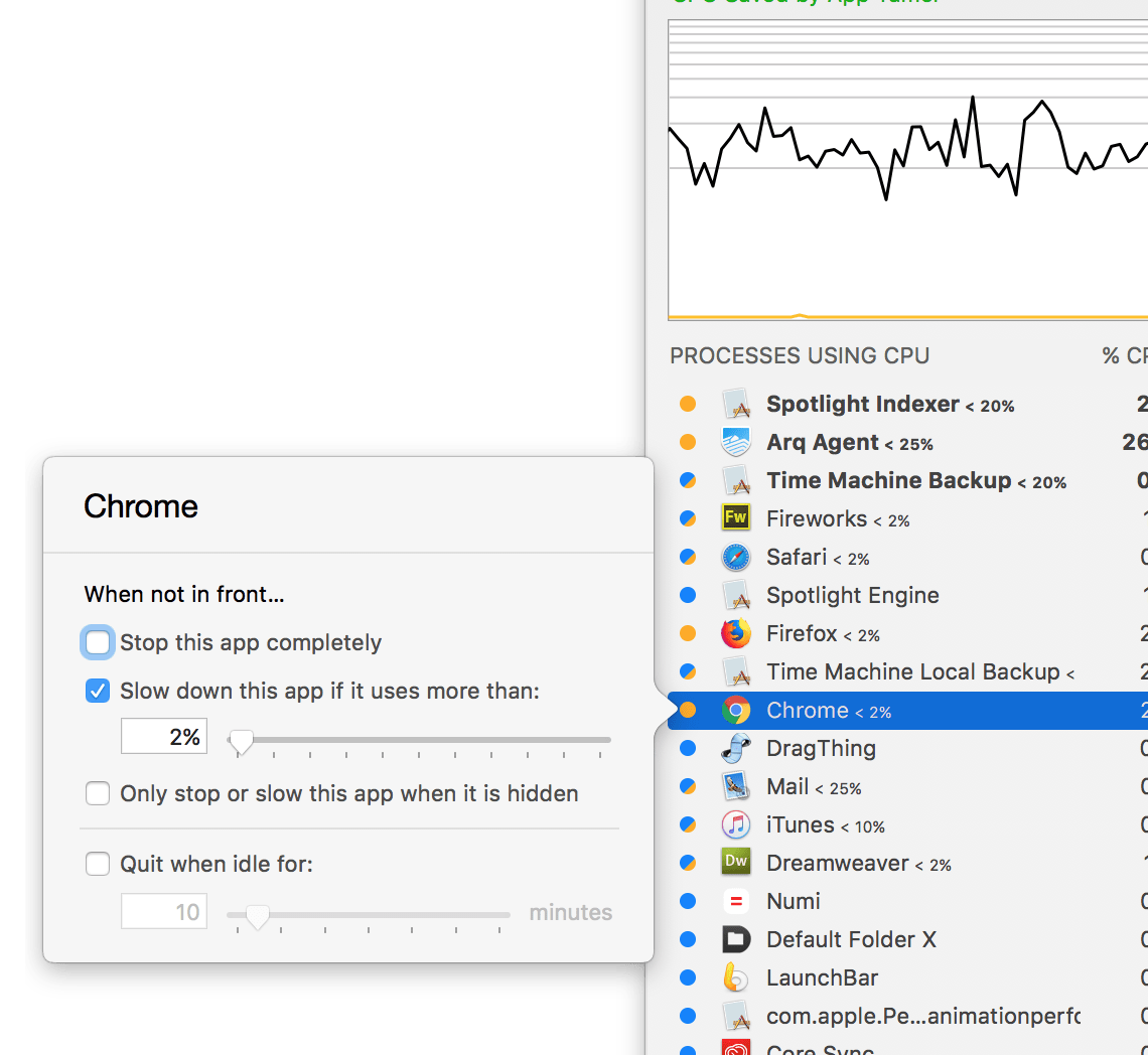 app tamer limit other apps