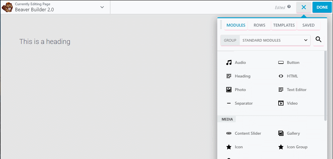 Elementor vs Divi Builder vs Beaver Builder: creating columns beaver builder