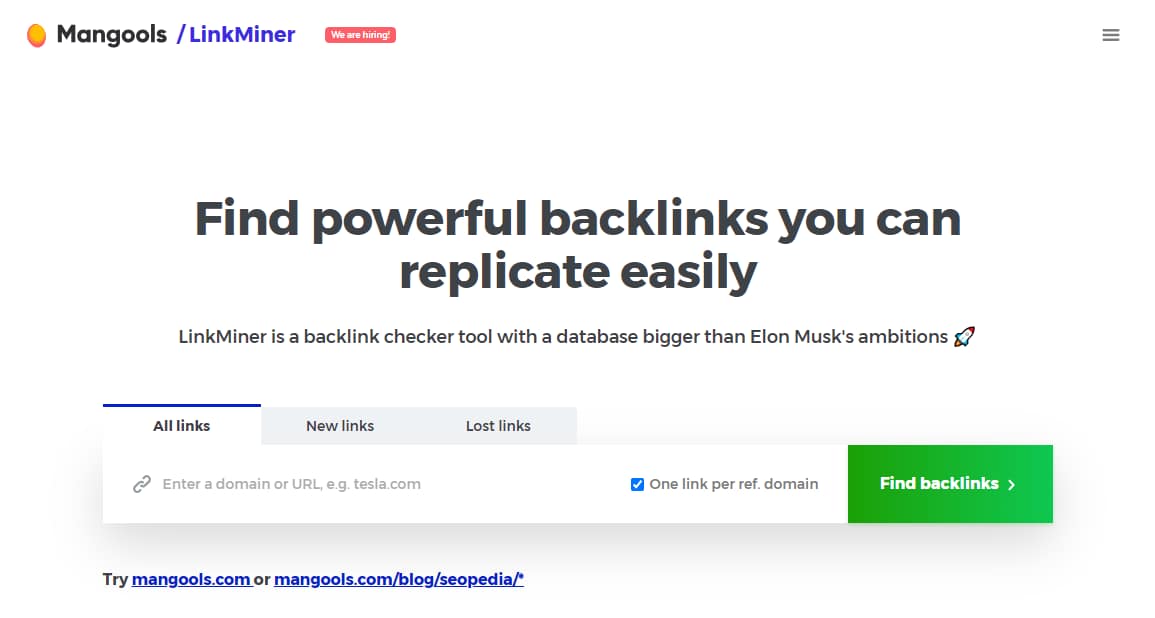 Linkminer.