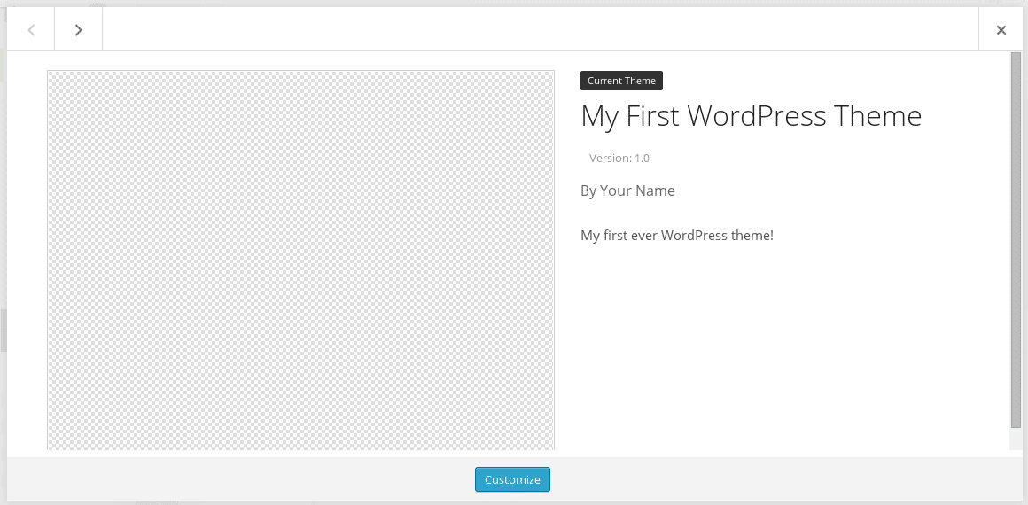WordPress Theme Details