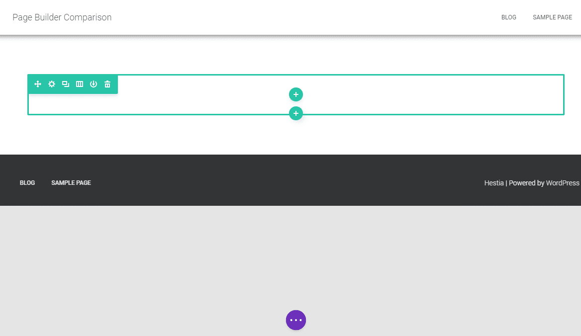 Elementor vs Divi Builder vs Beaver Builder: divi builder interface