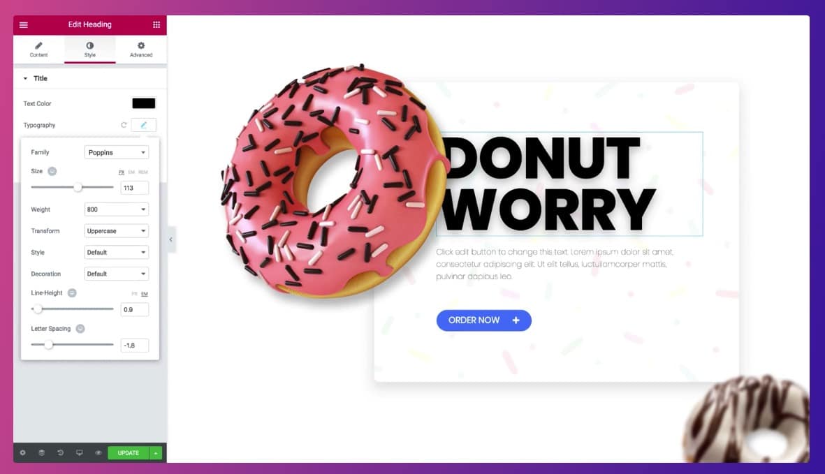 Elementor is a tool that can help you learn how to build a WordPress site quicly.