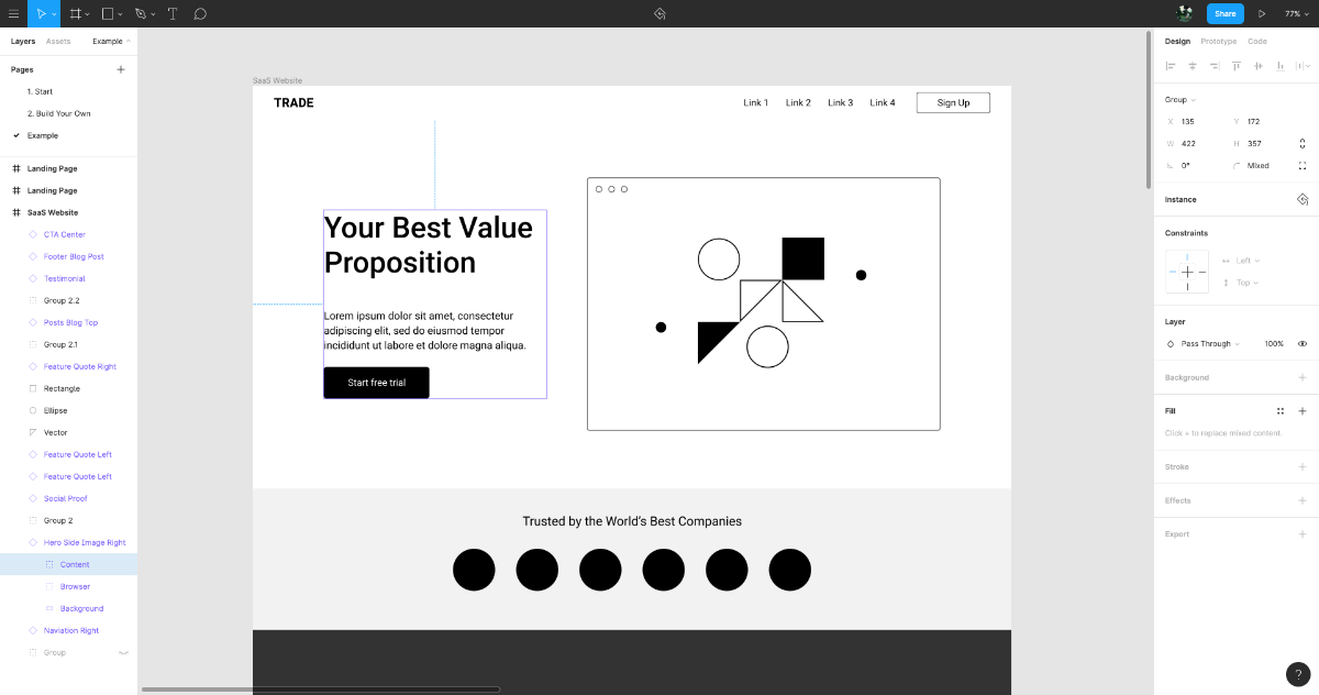 Figma free templates