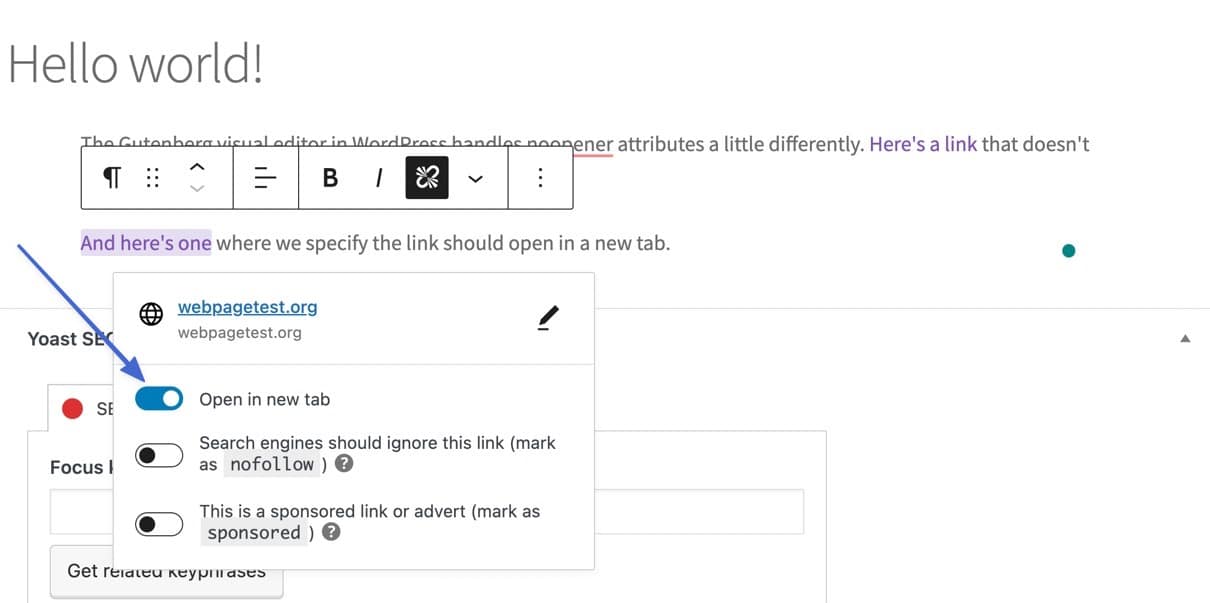 open in new tab switch